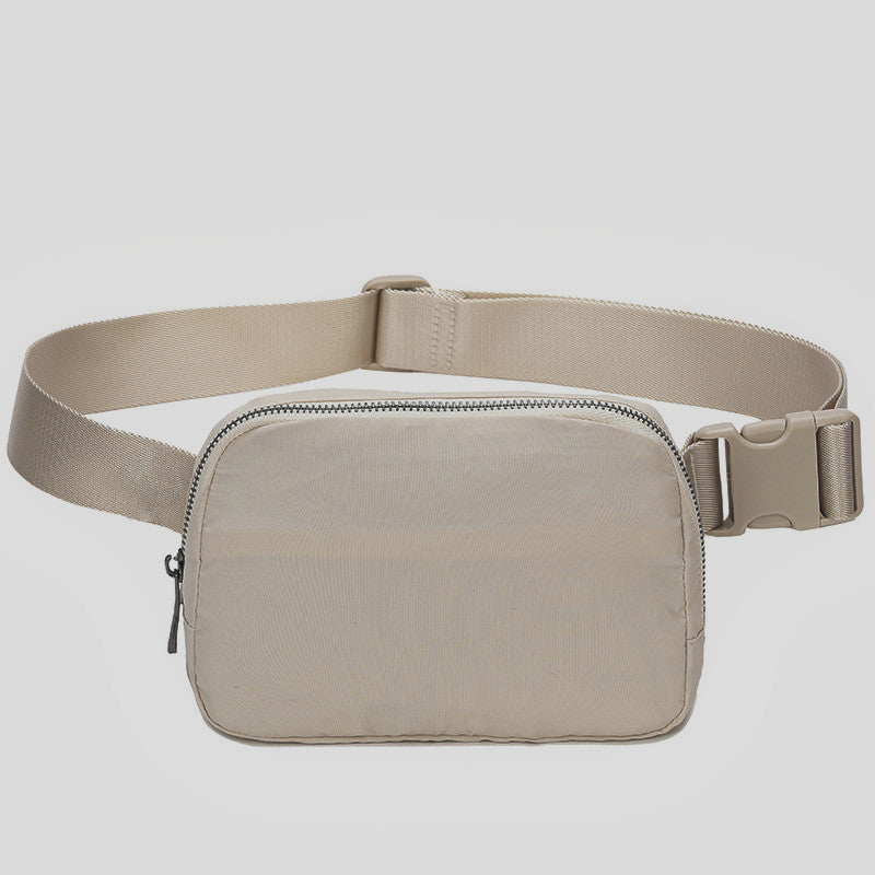 Wholesale Waist bag nylon waterproof chest bag outdoor sports running mobile phone bag versatile crossbody men and women